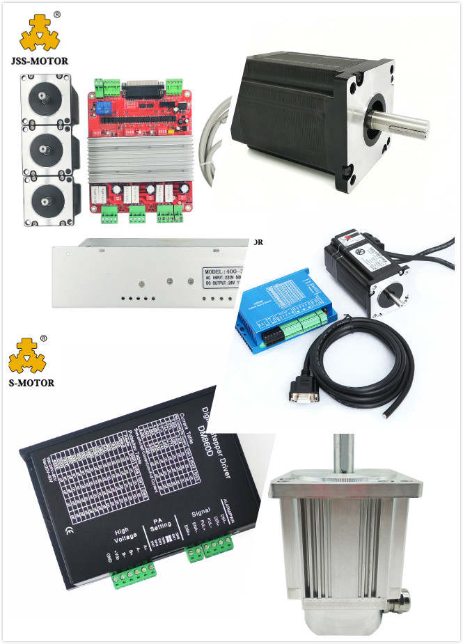Υβριδικός Stepper οδηγός μηχανών με την ποιότητα Dm860D υψηλής επίδοσης για Esc57 M2Nm Nema 23 και 34 που ενσωματώνεται