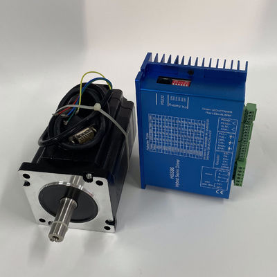 nema 34 1700ozin Closed Loop Hybrid Stepper Motor Hss86 Hybrid Servo Driver rs232